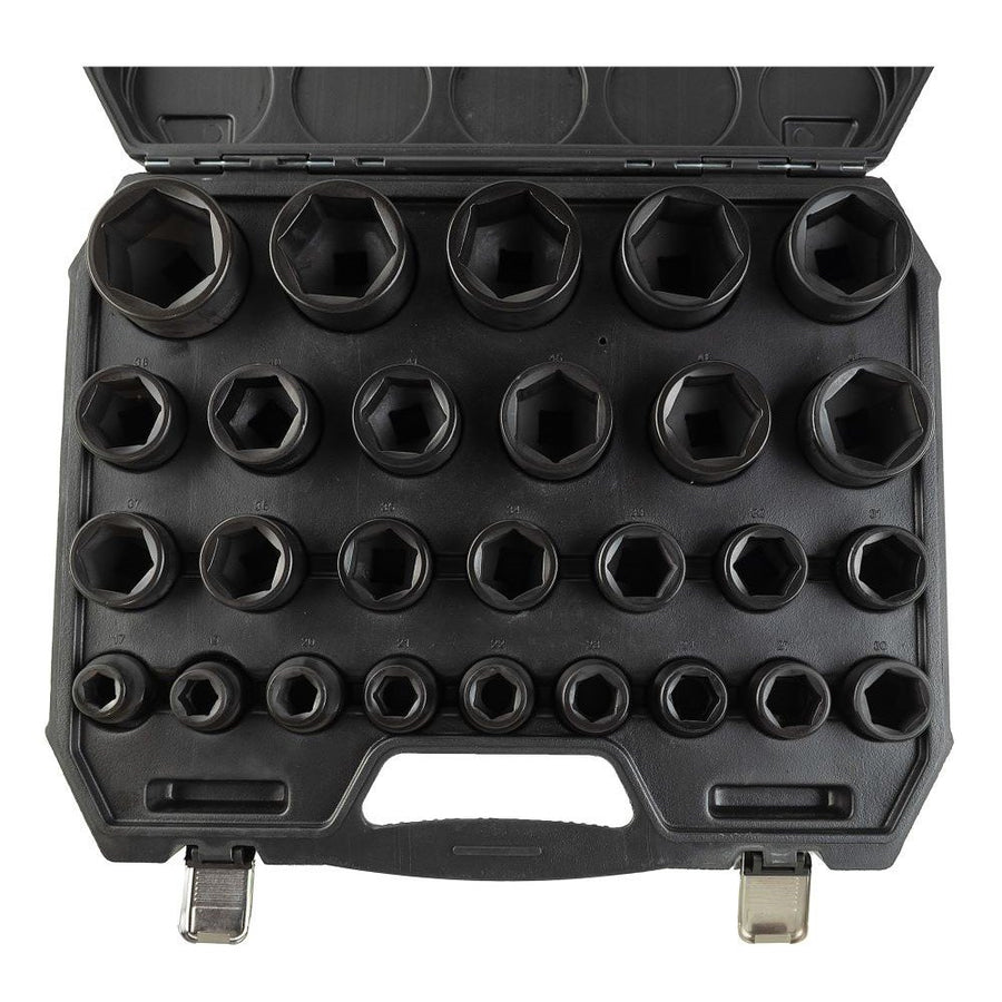 27PC 3/4″ DR 6PT IMPACT SOCKET SET DS1104