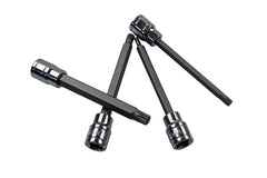 7PC 3/8" DR 110MM(L) SPLINE BIT SOCKETS 1496