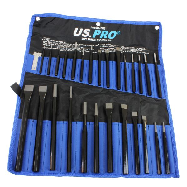 28PC PUNCH & CHISEL SET 2232