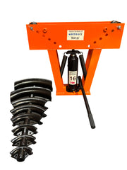 16 Ton Hydraulic Tube Rod Pipe Bender with 8 Dies