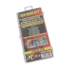 120PC ASSORTED MINI AUTOMOTIVE BLADE FUSES