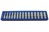 15PC 1/2" DR 12PT DEEP SOCKETS 10-24MM 3427