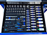 DSD 7 Drawer Tool Chest 399pc Tool Set - Racing Blue