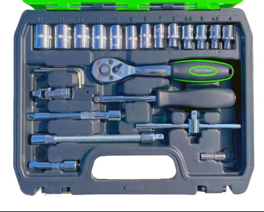 46 Piece 1/4″ DR Metric Socket & Bit Set DS1036