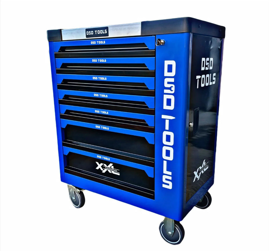 DSD 7 Drawer Tool Chest 399pc Tool Set - Racing Blue