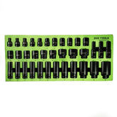 35PC 1/2″ DR 6PT METRIC SHALLOW AND DEEP IMPACT SOCKET SET DS1125