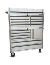US SNAP MAC 41 inch Stainless Steel 14 Drawer Roller Tool Cabinet