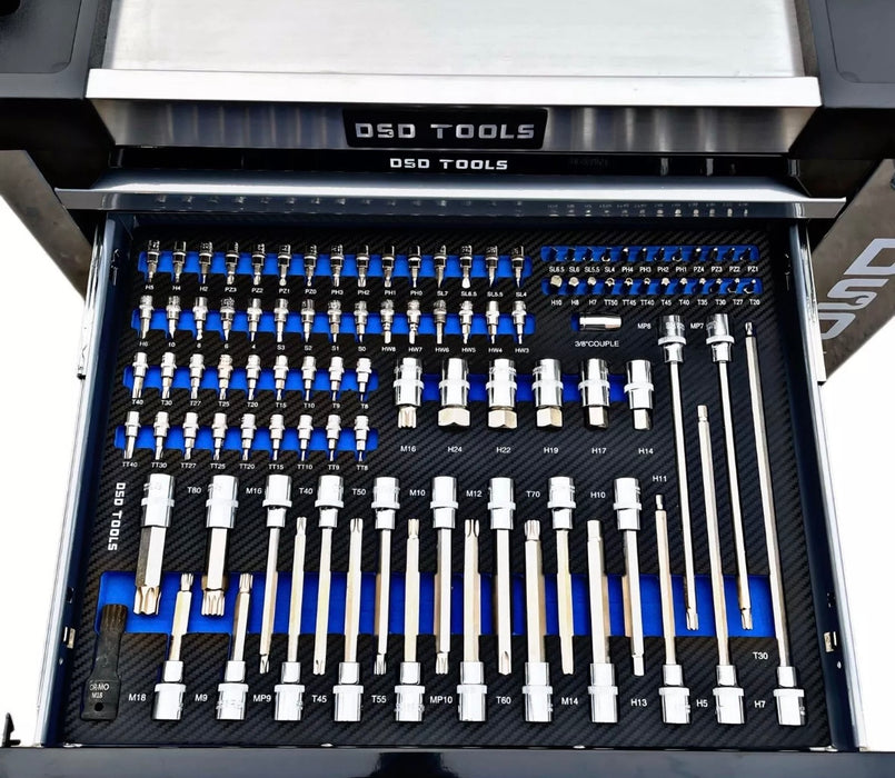 7 Drawer Tool Chest Complete With 399PC Tools
