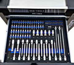 DSD 7 Drawer Tool Chest 399pc Tool Set - Racing Silver