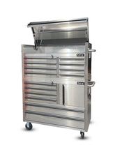 US SNAP MAC 41 inch Stainless Steel 14 Drawer Roller Tool Cabinet