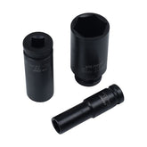 16PC 1/2" DR 12PT EUROPEAN IMPACT SOCKETS 7536