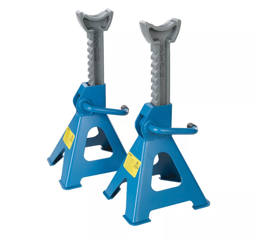 Heavy Duty 3 Ton Axle Stands (Pair)