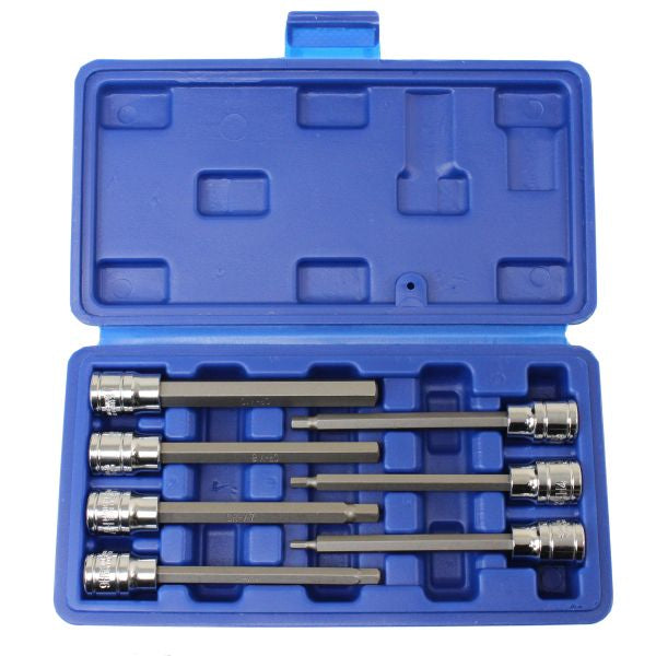 7PCS 3/8” DR. 110MM(L) HEX BIT SOCKETS 1399