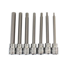7PCS 3/8” DR. 110MM(L) HEX BIT SOCKETS 1399