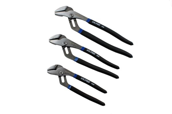 3PC GROOVE JOINT WATER PUMP PLIERS SET 1830