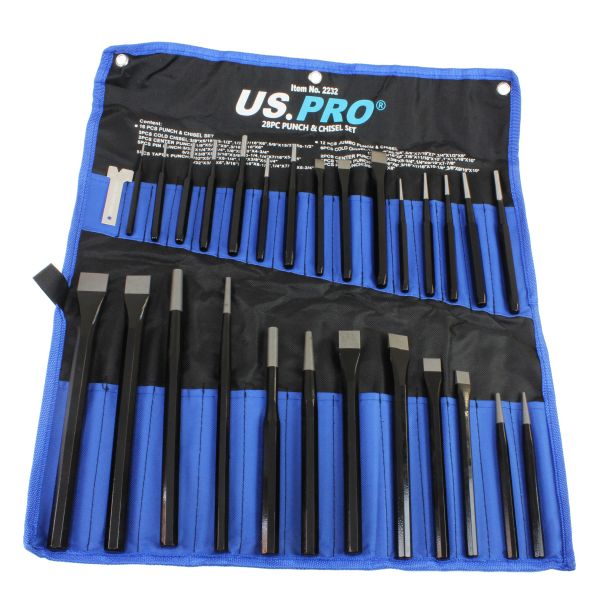 28PC PUNCH & CHISEL SET 2232