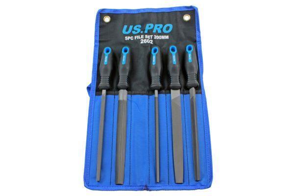 5PC FILE SET 200MM 2602