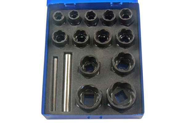 15PC IMPACT BOLT EXTRACTOR SET 2606