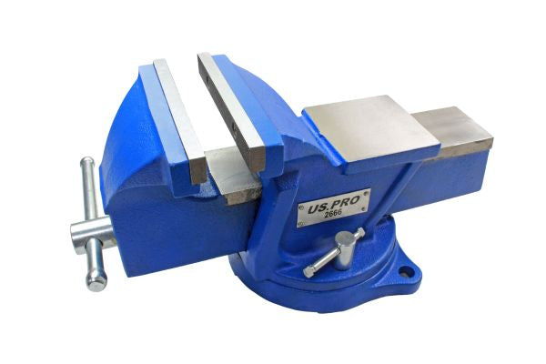 6" BENCH VICE WITH SWIVEL BASE 2666