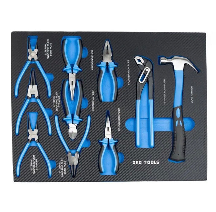 DSD TOOLS 12 Drawers Caster Mounted Roller Tool Chest Cabinet DS1830