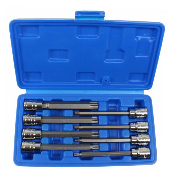 8PC 3/8" DR 110MM(L) STAR BIT SOCKETS 3303