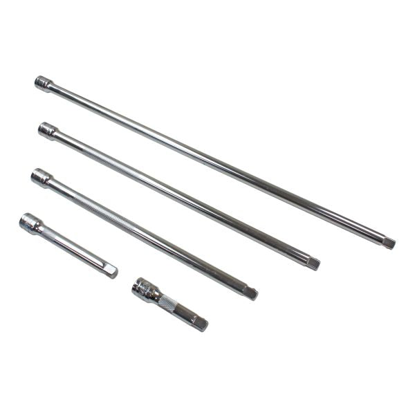 5PC 1/2" DR. EXTRA LONG EXTENSION BAR SET 4028