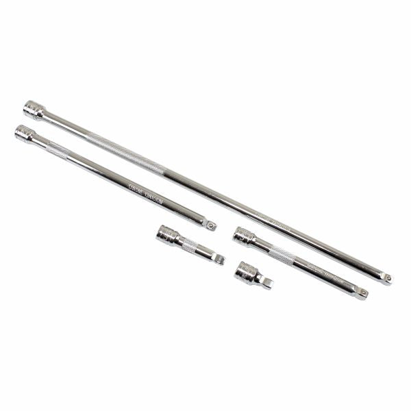 5PC 3/8" DR. WOBBLE EXTENSION BAR SET 4139