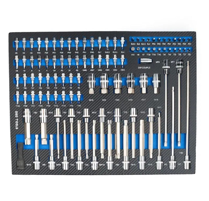 DSD TOOLS 12 Drawers Caster Mounted Roller Tool Chest Cabinet DS1830