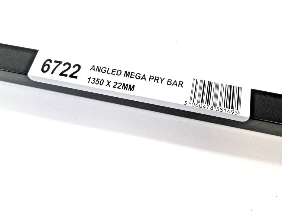 MEGA PRY BAR 1350MM X 22MM ANGLED 6722