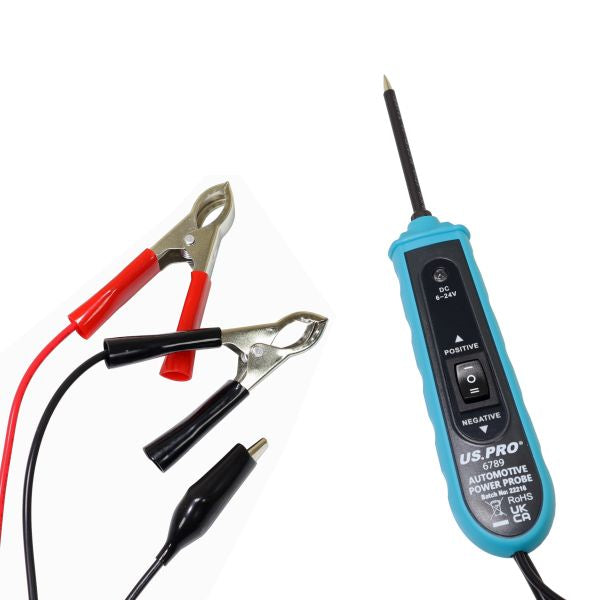 AUTOMOTIVE POWER PROBE 6 - 24 VOLTS DIGITAL TESTER 6789