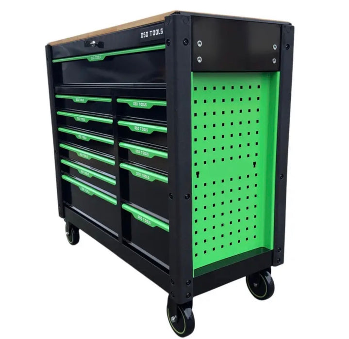 DSD TOOLS 12 Drawers Caster Mounted Roller Tool Chest Cabinet DS1830