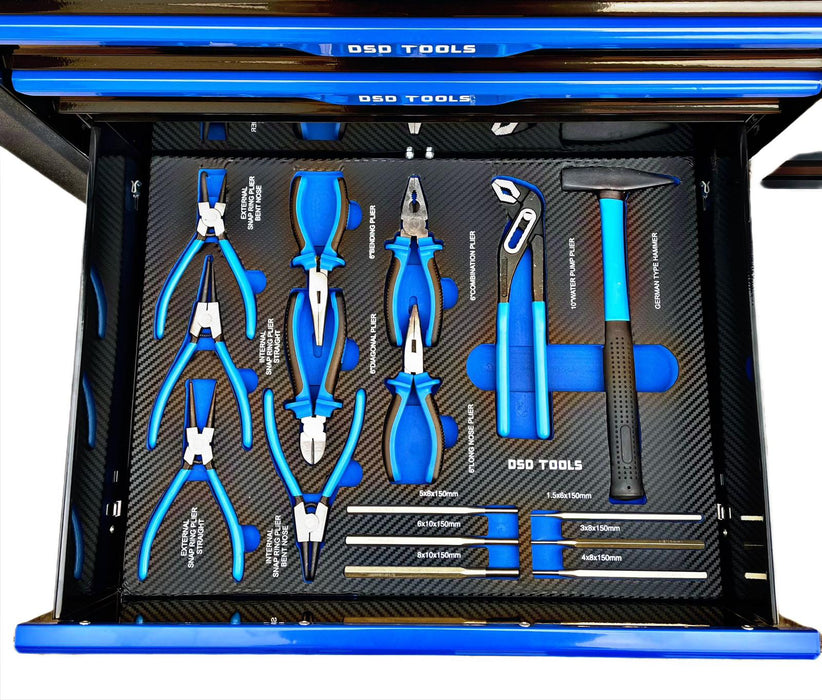 12 DRAWER TOOL BOX COMPLETE WITH 10 DRAWERS OF TOOLS