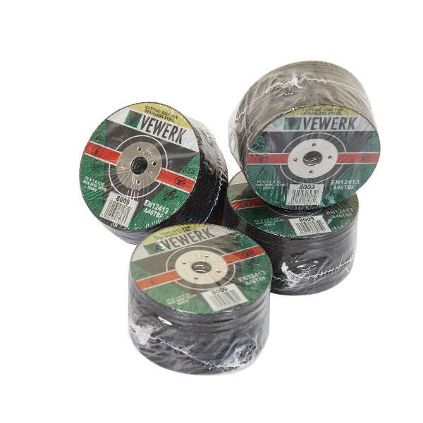 75 X 1.6 X 10MM METAL CUTTING DISCS (25PC) 8009