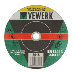 230 X 2 X 22MM METAL CUTTING DISCS 25 PACK