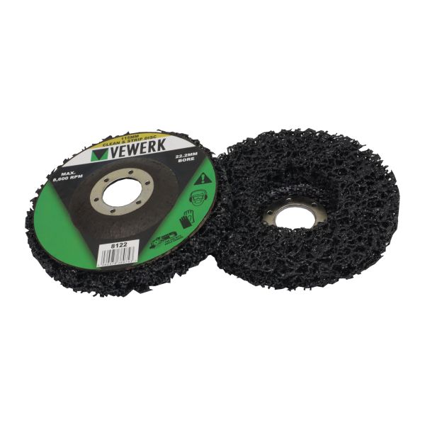 115MM CLEAN & STRIP DISCS 22.2MM BORE - PACK 5