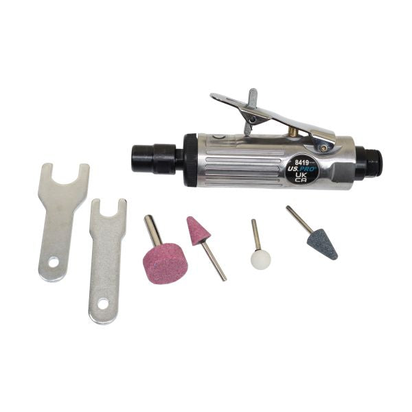 MINI 1/4" DIE GRINDER KIT 25,000 RPM 8419