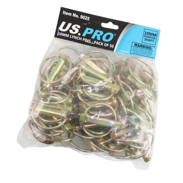 10MM LYNCH PINS PACK OF 50