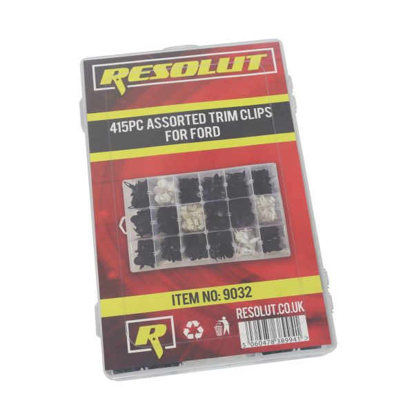 FORD ASSTD TRIM CLIPS 415PCS