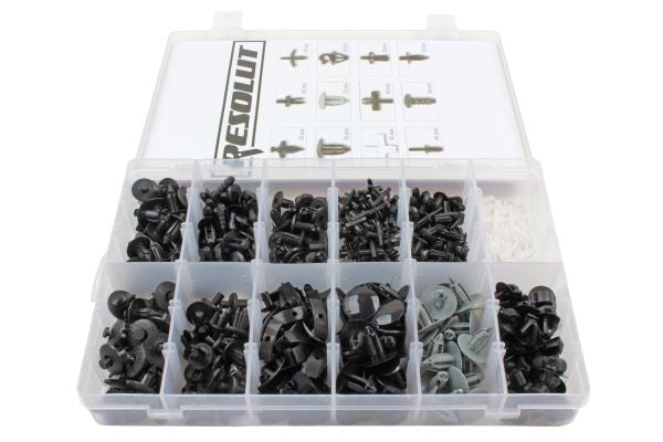 VOLVO ASSTD TRIM CLIPS 350PCS