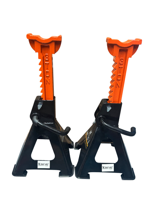 3 Ton Axle Stands Stand Pair Extra Heavy Duty Lorry Van Vehicle 6 Ton Per Pair