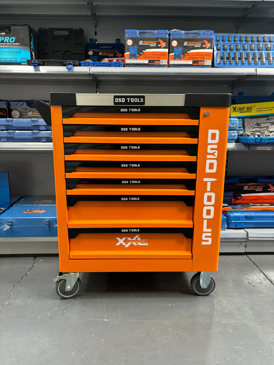 7 DRAWER TOOLBOX WITH 399PC FILLED WITH TOOLS