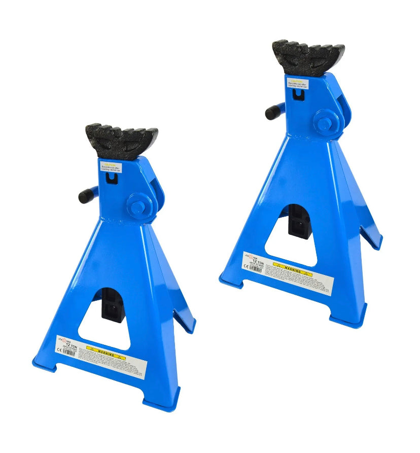 Heavy Duty 12 Ton Axle Stands (Pair)