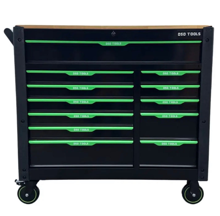 DSD TOOLS 12 Drawers Caster Mounted Roller Tool Chest Cabinet DS1830