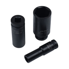 16PC 1/2" DR 6PT EUROPEAN IMPACT SOCKETS 1340
