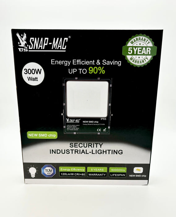 US-SNAP MAC IP66 200W 300W 400W LED Floodlight Outdoor Security Light Flood Garden Lights