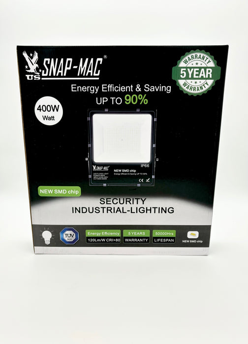 US-SNAP MAC IP66 200W 300W 400W LED Floodlight Outdoor Security Light Flood Garden Lights