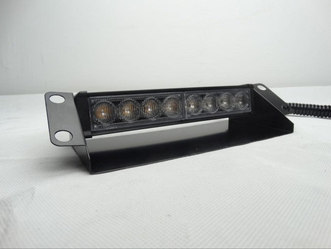 8LED Flashing Dash Light 12v 24v Lightbar Truck Recovery Strobe Amber beacon LED